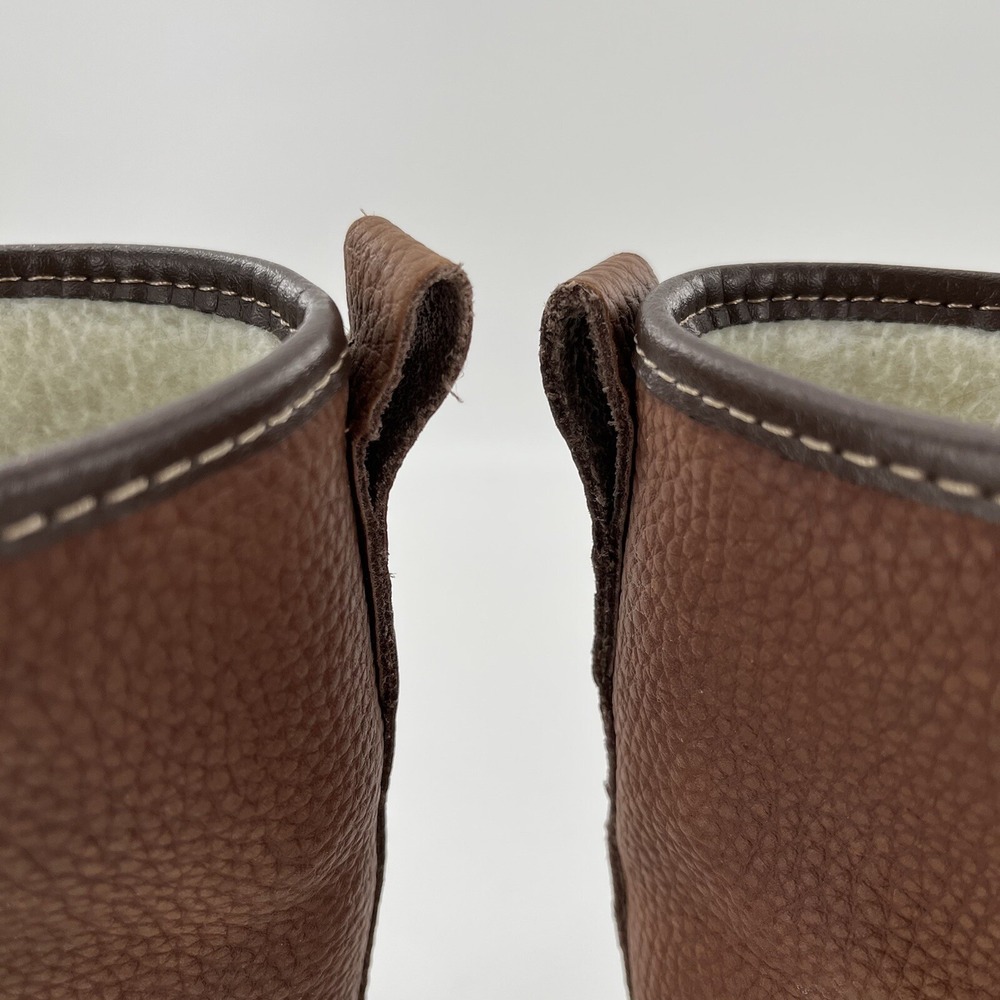 Sporto Daphne Leather Snow Duck Boot Womens 6 Black Mid Calf Black Winter‎ Laces - Picture 12 of 12